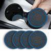 KAQISI 4 Pack Car Coasters for Cup Holder, 2.75 Inch