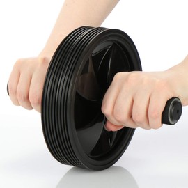 com-four® Abdominal Trainer - Abdominal Roller for Intensive Abdominal Muscle Training - Ab Roller for Fitness Training at Home and on the Go