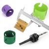 Simhevn Vernier Caliper, 0-6 pulgadas/0-150 mm, calibre de micrómetro manual,
