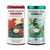 The Republic of Tea Winter Holiday Variety 2-Pack: Peppermint Bark and Comfort and Joy
