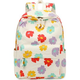 Bluboon Backpack for School Girls Backpack Cute Corduroy Bookbag Kids Backpack Laptop Backpack Gifts for Women