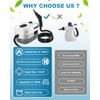 Zerpyor Handheld Steam Cleaner, 2500W Powerful 15sec Heat-up Multipurpose Steamer,