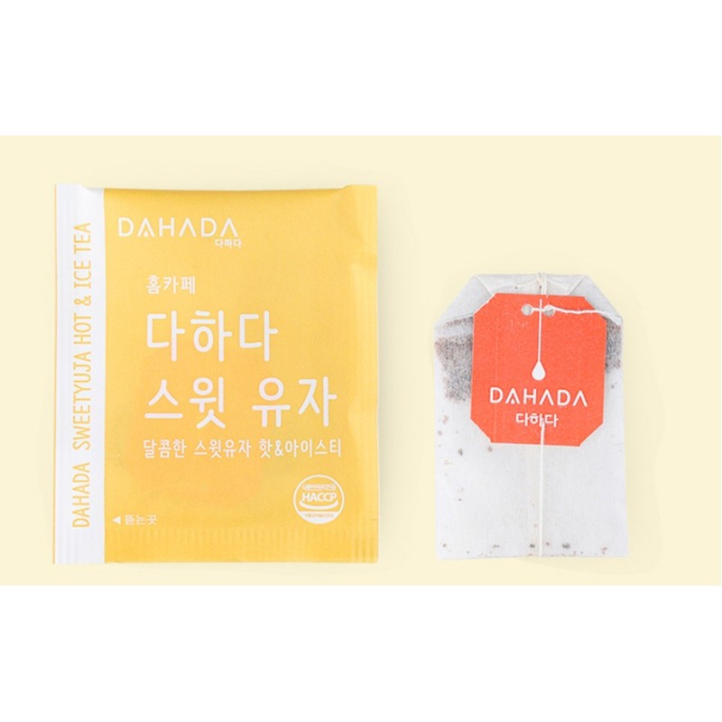 다하다 스윗 유자차 Dahada Sweet Yuzu Tea