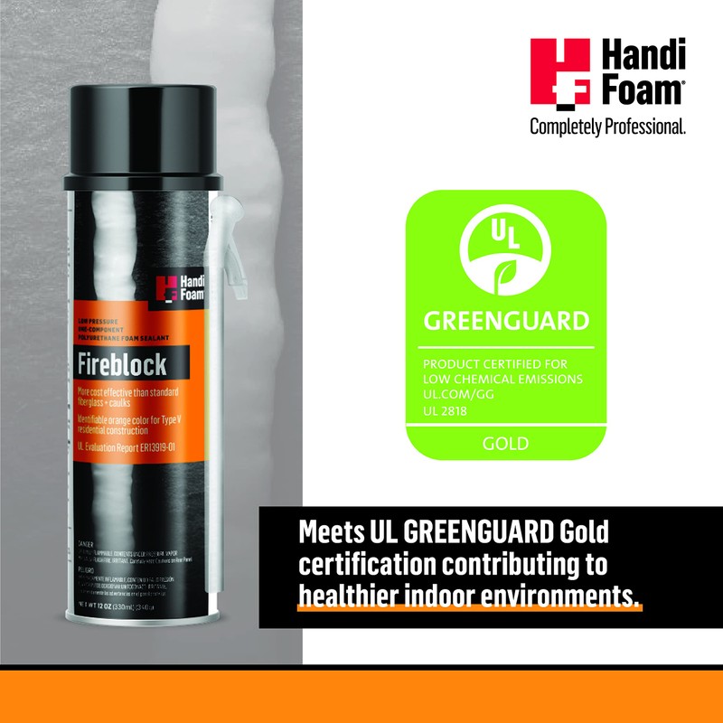 Icp Adhesives And Sealants Handi-Foam Fireblock Sealant