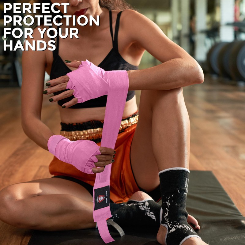 Born To Win Hand Wraps Boxing Inner Gloves With Wrist