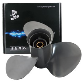 Boatman 12 1/4x9 Aluminum Outboard Propeller for Honda Engine BF35/40/45/50/60HP,13 Spline