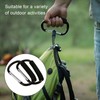 2 Pack Heavy Duty Locking Carabiner Clips, Large Aluminum Buggy