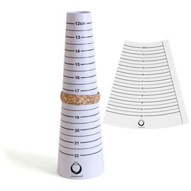 Selinear Bracelet Inner Perimeter Measuring Tool, High Toughness Plastic, Convenient Carry Chain Bangle for DIY Jewelry Making (12-22cm)