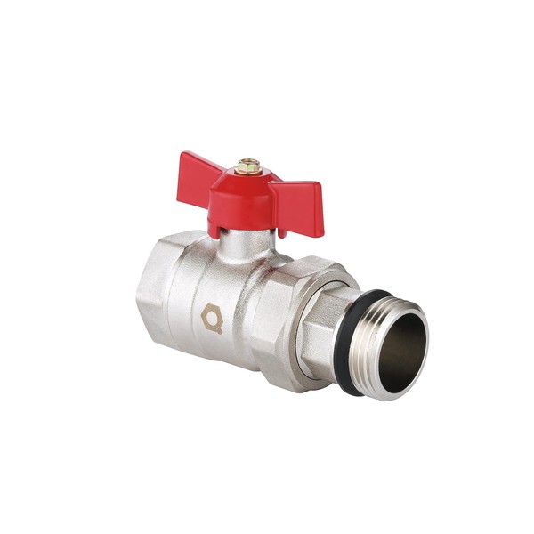 zencQ Ball Valves with Red Handle for Distributor 1 Inch,