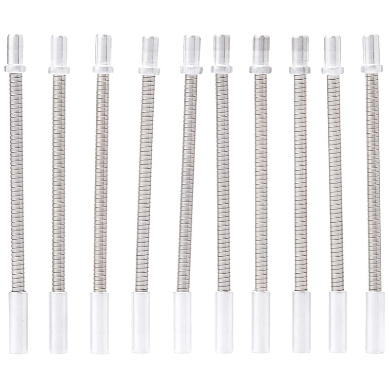 Jagwire Flexible Brake Noodle for V-Brake Pack of 10 Silver