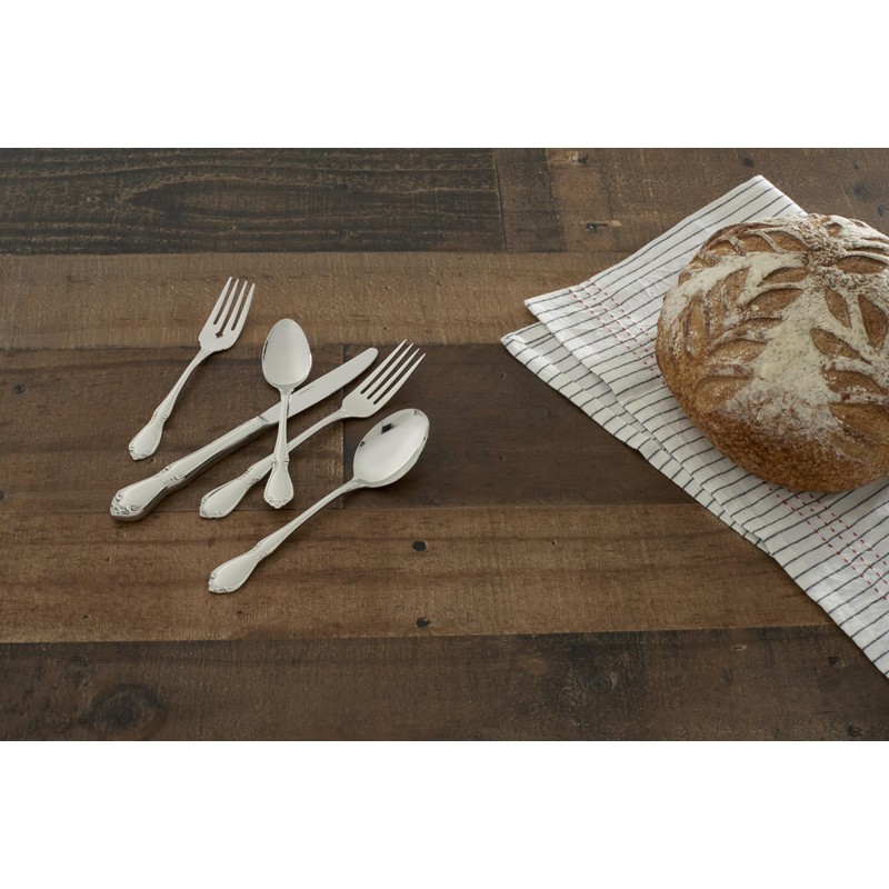 Oneida Chateau Fine Flatware Dinner Forks, Set of 4, 18/10