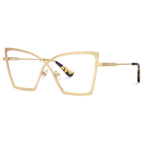 VOOGLAM Butterfly Blue Light Glasses for Women Anti Eyestrain Dry