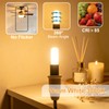 E12 LED Bulb 6W Equivalent to 60W Incandescent Candelabra Bulbs