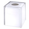 IZOD - Tissue Box Cover, Durable Resin Countertop Accessories, Dorm