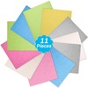 11 Pack Swedish Dish Cloths for Kitchen, Highly Absorbent Reusable