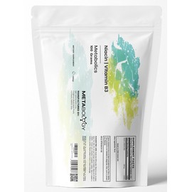 Metabology Niacin | Vitamin B3, Herbal Supplement, 100 Grams