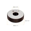sourcing map 1Pc 28x8x8mm Knurling Wheel Kit 2.0mm Pitch Straight