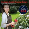Electric Pruning Shears -1000W Brushless Motor Cutting 2 inch Diameter