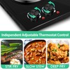 CUSIMAX Hot Plate, 1800W Electric Burner Double Hot Plate for