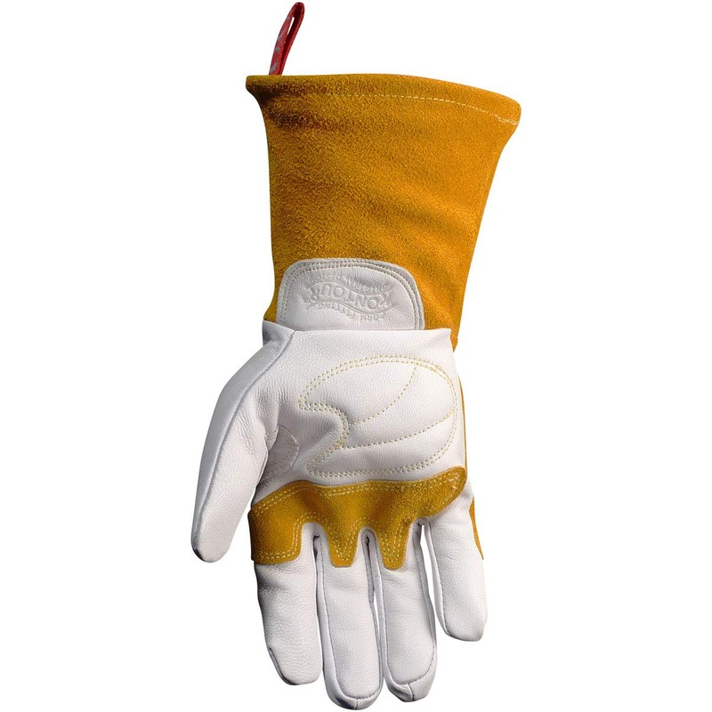 Caiman 1868-3 Welders and Foundry Gloves Gold S