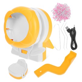 FOMIYES 1 Set Electric Bead Spinner Automatic Clay Beads Spinner for Jewelry Making Speed Compact Design for Bracelets Necklaces Earrings