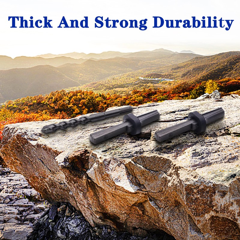 Csdtylh 6PCS Rock Splitting Wedges and 1PCS Rotary Hammer Drill