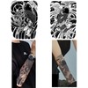 Jagua Tattoo Stickers, 2 Weeks Disappearing Tattoos Set of 2