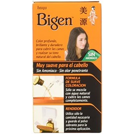 BIGEN Pack de 12 tintes marca bigen polvo tono,"bp negro claro 56