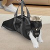 Cinf Cat Nail Clipping Cleaning Grooming Restraint Bag （Free Muzzle）