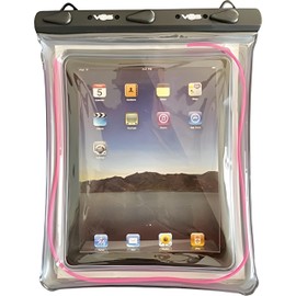 VOS Universal Waterproof Case, Dry Bag Pouch for Tablets up to 11 inch (Pink)