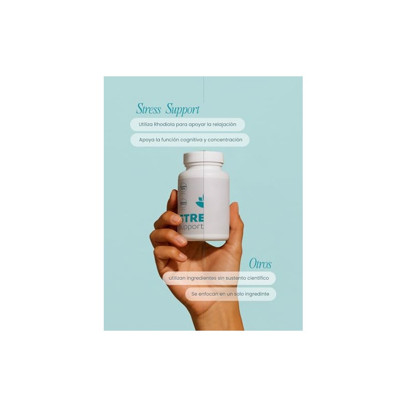 Nutriadn Stress Support Suplemento Cápsulas 550 Glicinato Magnesio 300 Fosfatidilserina