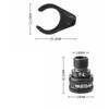 HOUSON bicycle pedal extender, quick release pedal adapter distance extension