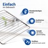 VIOKS Oven Grate Extendible 350/520 mm x 320 mm Stainless