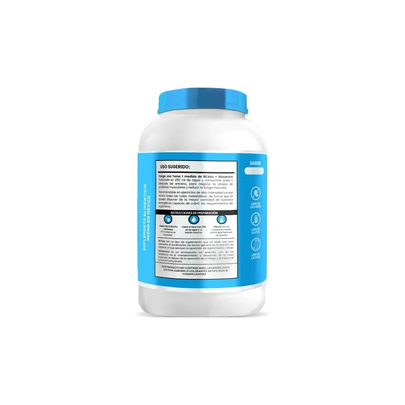 Aminoácidos Bcaas + Glutamina D-mon 1kg Varios Sabores