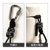 QUANTALY ペットボトルホルダー ストラップ カラビナ ドリンクホルダー 登山 アウトドア カラビナ おしゃれ 両手解放