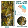 Violetpos Bath Towel Jungle Golden Cheetah 70 cm x 140