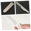 Minkissy Compact Portable Folding Comb for Men Hair Brush for