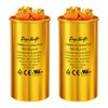 FrigeSwift 60+5 uF CBB65 Dual Run Capacitor 370/440VAC 2-Pack
