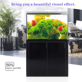 Amalong New Aquatic Grass, Underwater Forest Background Aquarium Background Decoration 25 * 15 (inches)