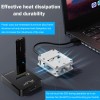 Amzpilot M.2 NVMe & SATA to USB C Docking Station,