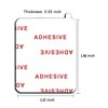 6 Pack 1.96" x 1.57"(40*50mm) Very High Bond Sticky Adhesive