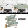 Uoisaiko 10 Sheets Peel and Stick Tile Backsplash for Kitchen