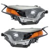 Nurniacl 2-Pack Headlight Assembly Headlamps Halogen Clear Lens Left Right