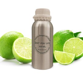 Lemon Blend Aromatherapy Scented Fragrance Oils, Best for Cold Air Diffusion Machines (Zest for Life, 500ML)