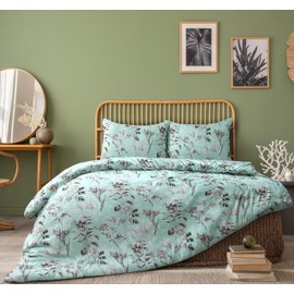 Bronwen Mathews Single Duvet Cover Sets - Premium Microfibre Printed Duvet Cover Sets - Duvet Cover Single Size Bedding Sets - Single Duvet Sets With Pillowcase (Vintage Floral, Single)