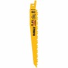 DEWALT FLEXVOLT Reciprocating Saw Blades, 5-Pack, 6”, 6TPI, Stainless Steel