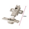 Hermex BIDI-110C, Bisagras bidimensional, 110°, cobertura completa, bolsa 2pzas