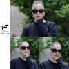 Fozono Retro Small Rectangle Sunglasses Women Square Narrow Sun Glasses