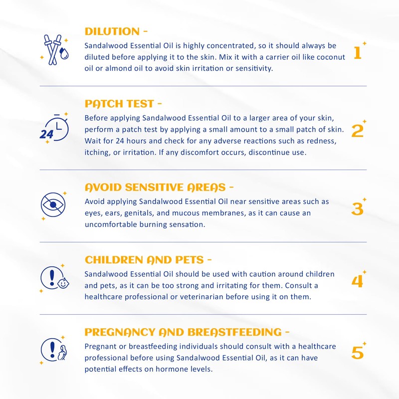 HIQILI 1 Fl Oz Sandalwood Essential Oils 100% Pure Natural