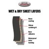 Rust-Oleum Automotive 800 Grit Wet and Dry Sandpaper 5 Sheets